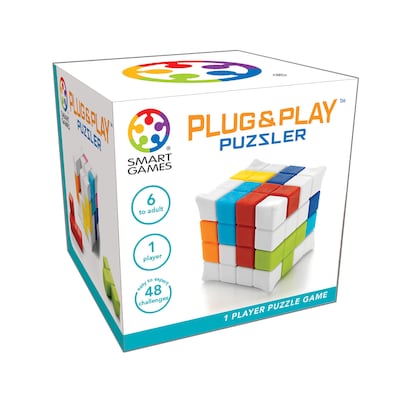Smart Games Plug & Play Puzzler, Assorted Colors (SG-502US)