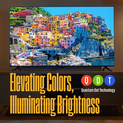 Westinghouse 50" Edgeless QLED 4K Ultra HD Roku TV (WR50QX400)