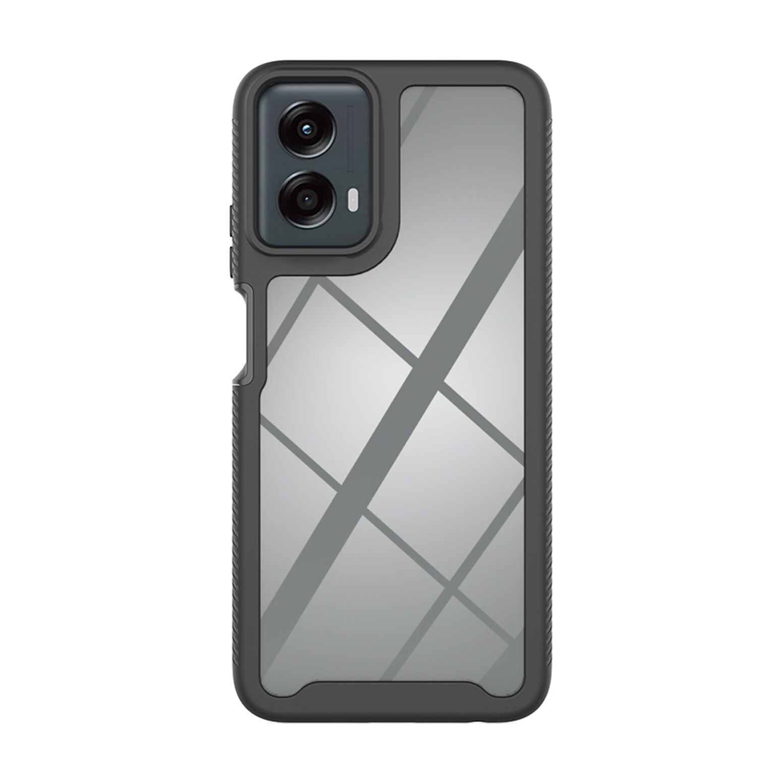 SaharaCase Raider Series GRIP Rugged Case for Motorola G 5G (2024), Shock Absorbing, Black (CP00566)