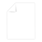Neenah Bright White Cardstock, 8.5" x 11", 65 lb., 250 Sheets/Pack (91904/92904)