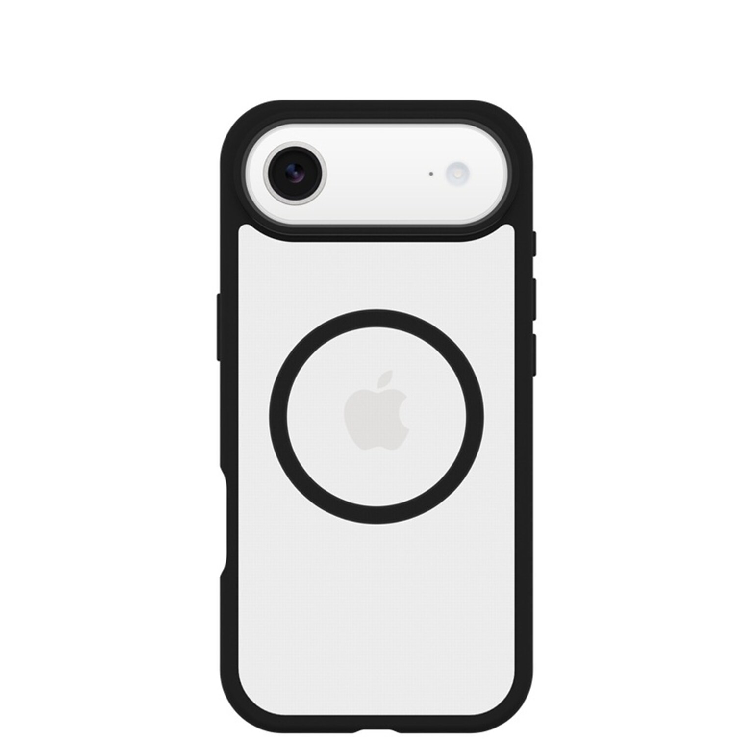 OtterBox React MagSafe Phone Case for iPhone Air, Shock Absorbing, Black/Clear (77-98611)