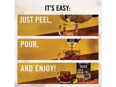 Java House Colombian Cold Brew Coffee Pods, Medium Roast, 12/Carton (FC309352)