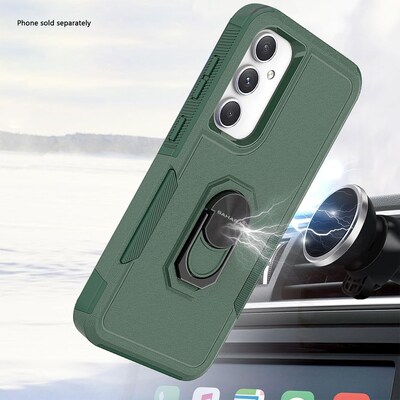 SaharaCase Raider Phone Case for Galaxy S24 FE, Shock Absorbing, Cactus Green (CP00716)
