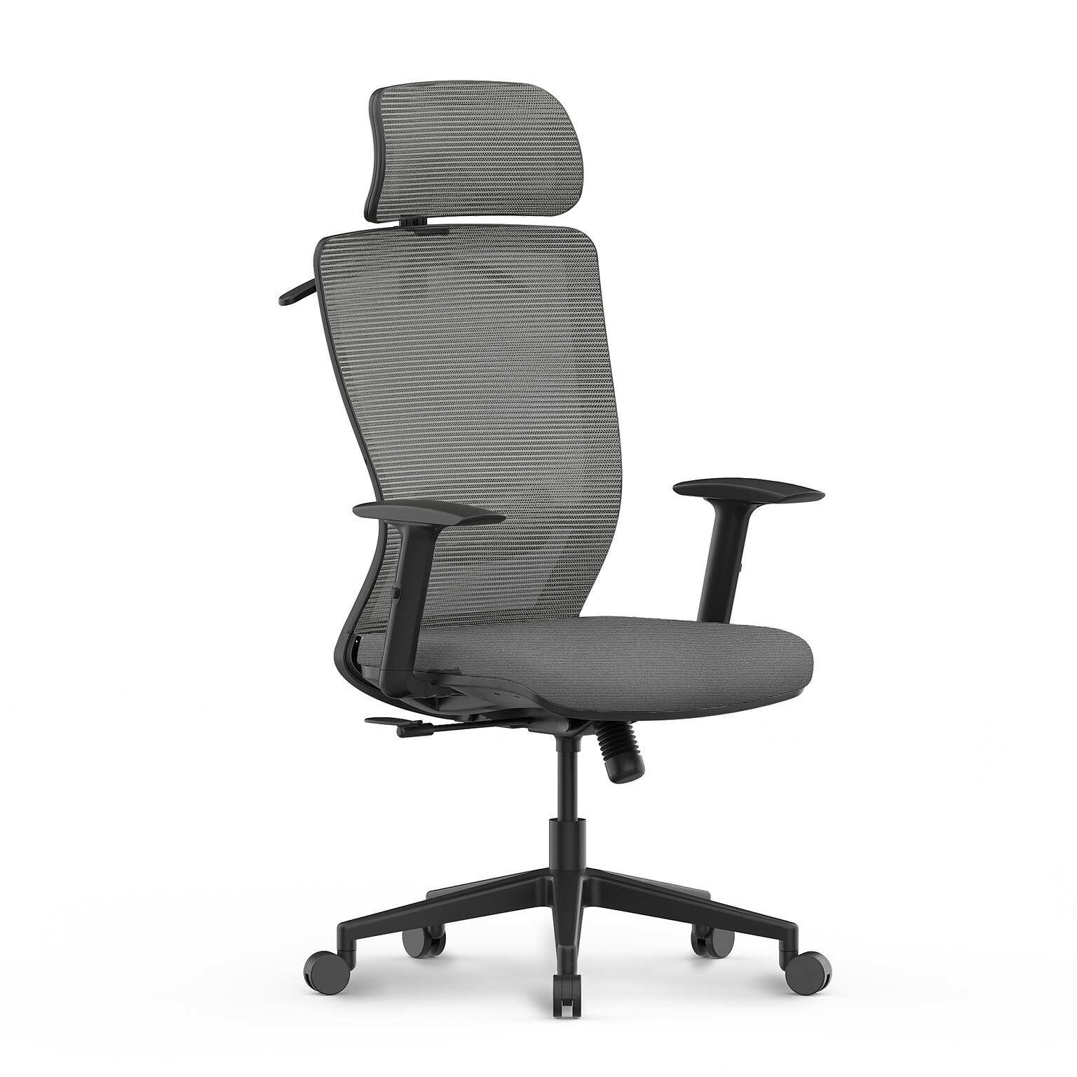 FlexiSpot Ergonomic Mesh Swivel Computer and Desk Chair, Gray (C3G-FM)