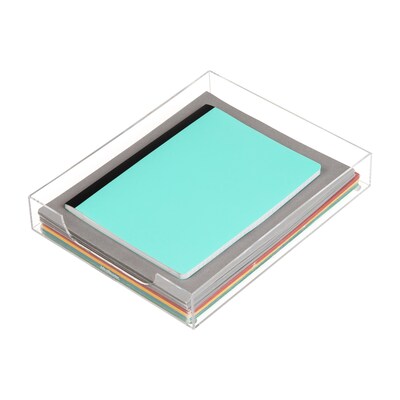Mind Reader Acrylic Desk Tray, Clear (ATRAY-CLR)