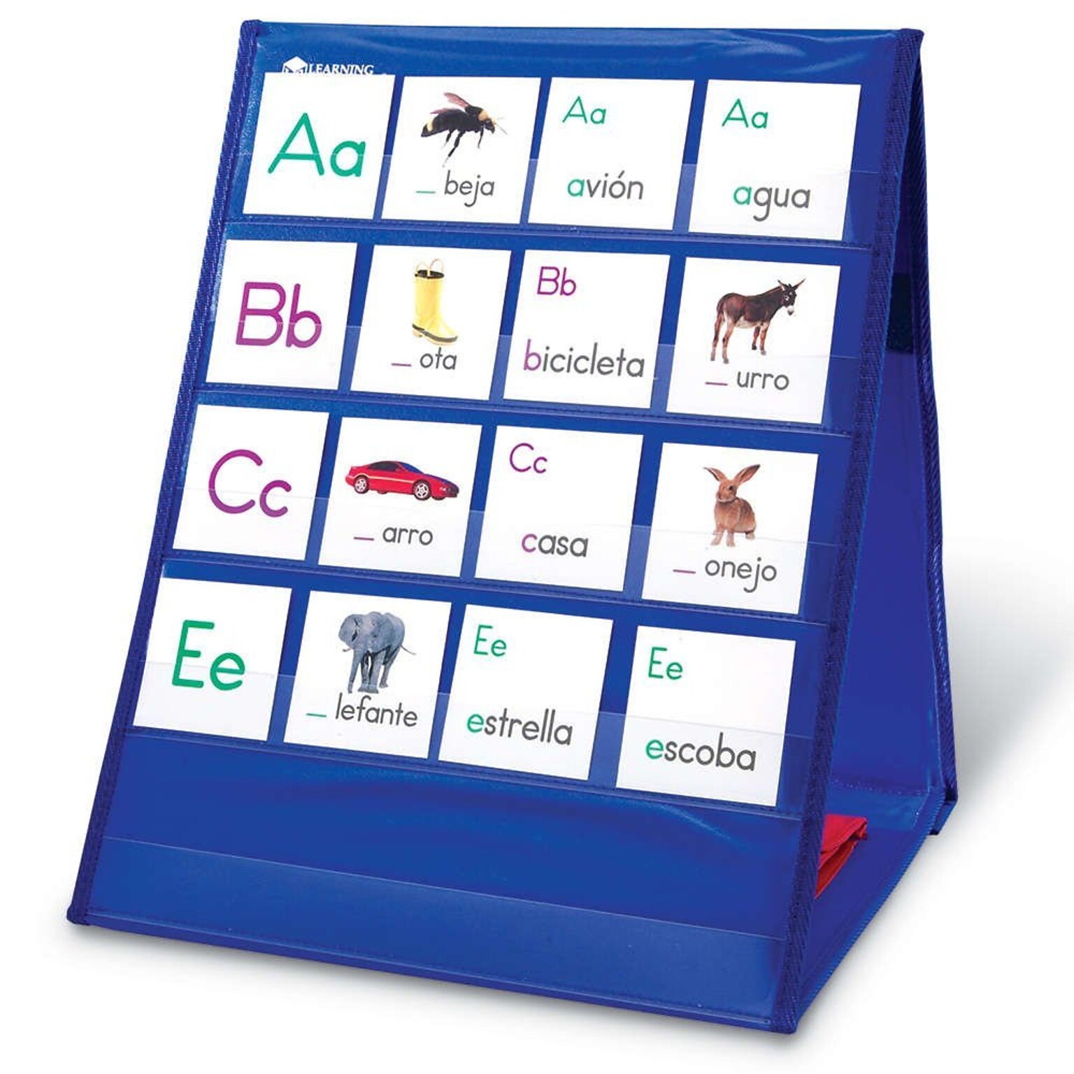 Learning Resources Tabletop Pocket Chart, 14 3/4H x 12 1/4W (LER2523)