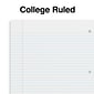 Staples Premium 5-Subject Notebook, 8.5" x 11", College Ruled, 200 Sheets, Black (ST58317)