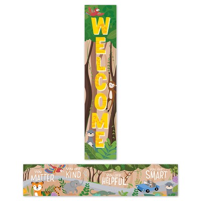 Creative Teaching Press Jungle Friends Welcome Banner, 3/Pack (CTP10935-3)