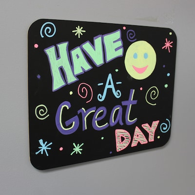 Flipside Chalkboard, 9.5" x 12", 12/Pack (10201)