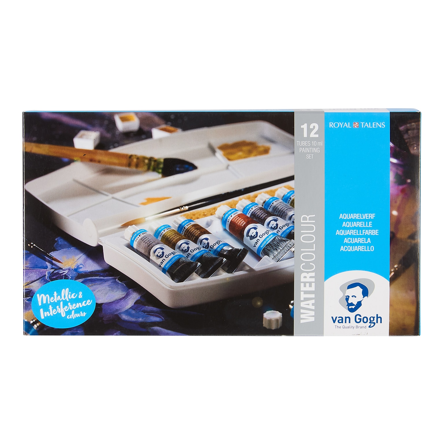 Van Gogh Watercolor Paint, Assorted Colors, 10mL (VNG20800212)