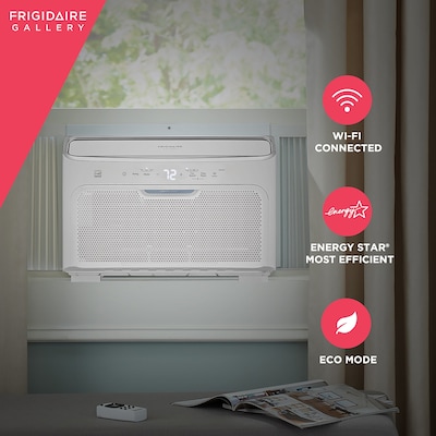 Frigidaire Gallery Energy Star 115-Volt 10,000 BTU Inverter Window Air Conditioner with Remote, WiFi