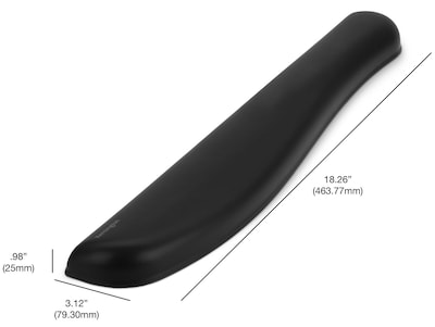 Kensington ErgoSoft Wrist Rest for Mechanical & Gaming Keyboards, Black (K52798WW)