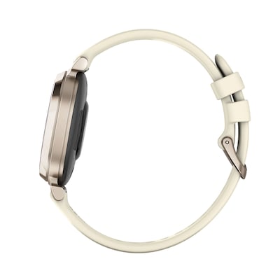 Garmin Lily 2 Smartwatch, GPS, 35.4mm, Soft Gold Silicone Band (010-02839-00)