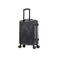 InUSA Drip Polycarbonate/ABS Carry-On Suitcase, Black (IUDRI00S-BLK)