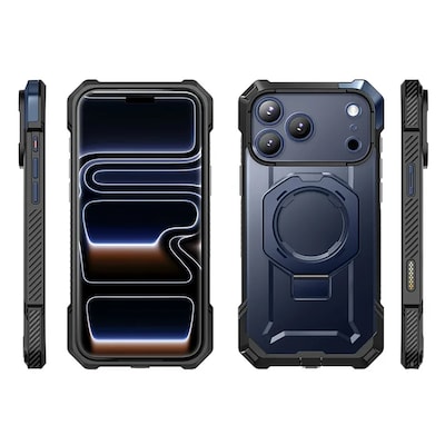 SUPCASE Unicorn Beetle Grip MagSafe Case for iPhone 17 Max, Shock Absorbing, Azure (SUP-iPhone2025Max-UBGrip-Azure)
