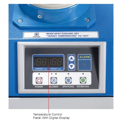 Global Industrial Portable Air Conditioner w/ Cold Air Nozzles, 5 Ton, 60,000 BTU, 230V (292846)
