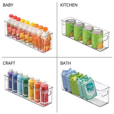 iDESIGN PET Organizer, Clear, 4/Set (95587N)