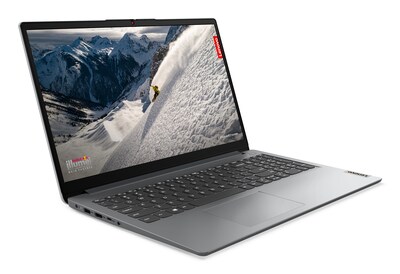 Lenovo IdeaPad 1 15AMN7 15.6 Laptop, AMD Ryzen 3 7320U, 4GB RAM, 128GB SSD, Windows 11 Home S Mode (82VG00R2US)