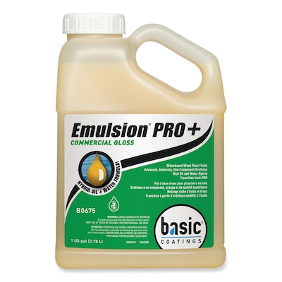 Betco Emulsion Pro+ Floor Finish and Sealer, 1 Gal. Bottle, 4/Carton (BETB06754312)