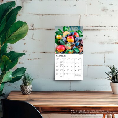 2027 BrownTrout Kitchen 7" x 7" Monthly Wall Calendar (9798330709588)
