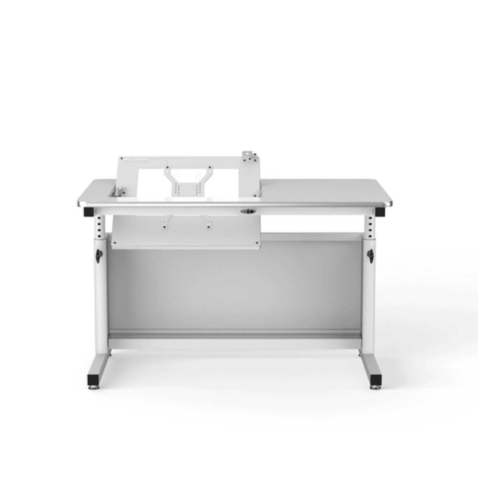 VersaDesk Revolution 48W Manual Adjustable Standing Computer Table, White (RST4830-WW)