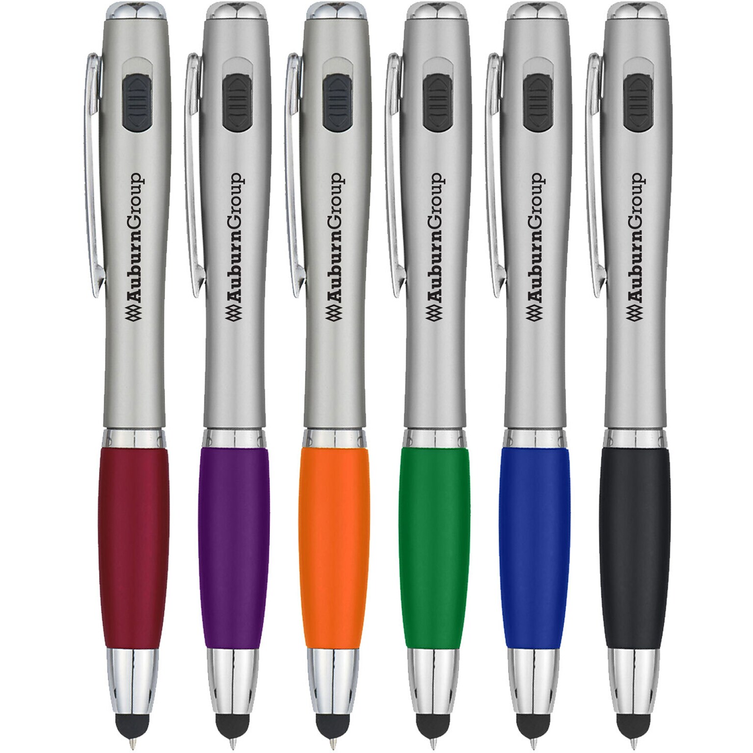 Custom Trio Pen w/LED Light & Stylus