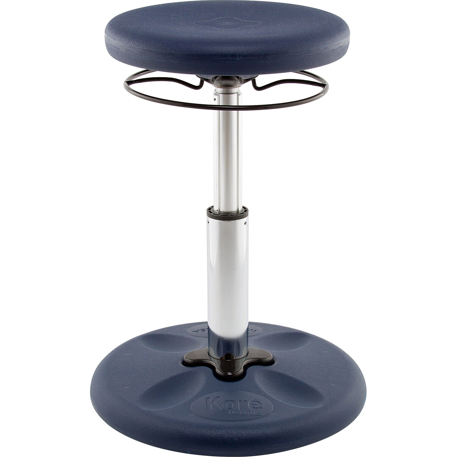 Kore Design Kids Adjustable Standard Wobble Chair 14 to 19, Dark Blue (KD-3104)