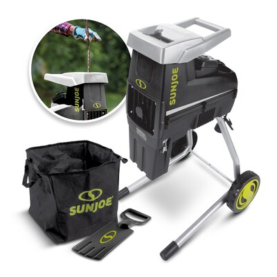 Sun Joe CJ603E Electric Wood Chipper & Shredder (CJ603E)