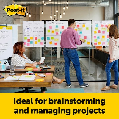 Post-it Super Sticky Wall Easel Pad, 20" x 23", 20 Sheets/Pad, 2 Pads/Pack (566)