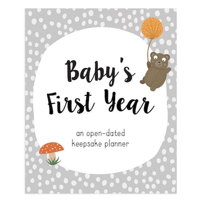 TF Publishing Baby 1st year 9 x 11 Undated Planner, Paperboard Cover, Multicolored (99-1022)