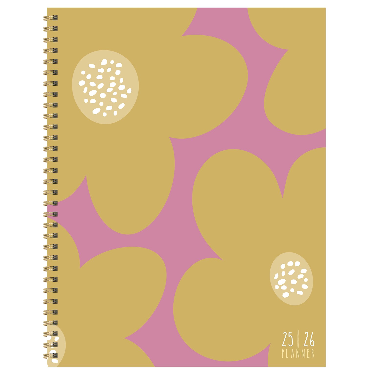 2025-2026 TF Publishing Biggest Blooms 9 x 11 Academic Year Weekly & Monthly Planner, Paperboard Cover (AY26-9704)