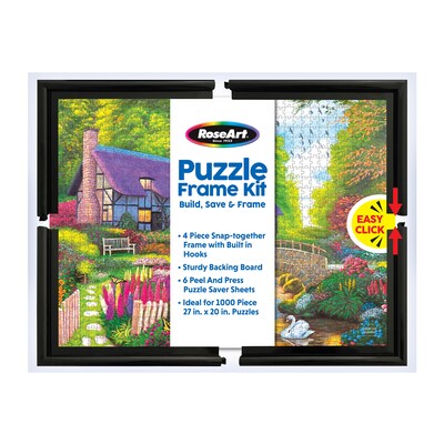 RoseArt 1000-Piece Puzzle Frame Kit (CZA9450ZZA4)