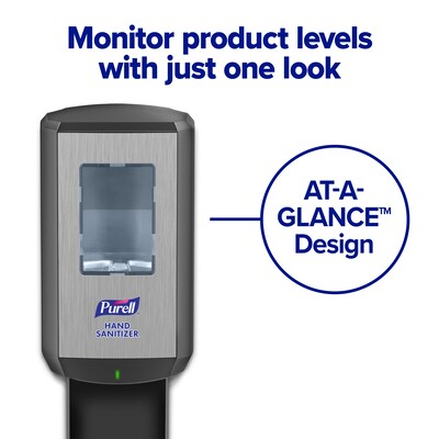 PURELL CS6 Automatic Wall Mounted Hand Sanitizer Dispenser, Graphite (6524-01)