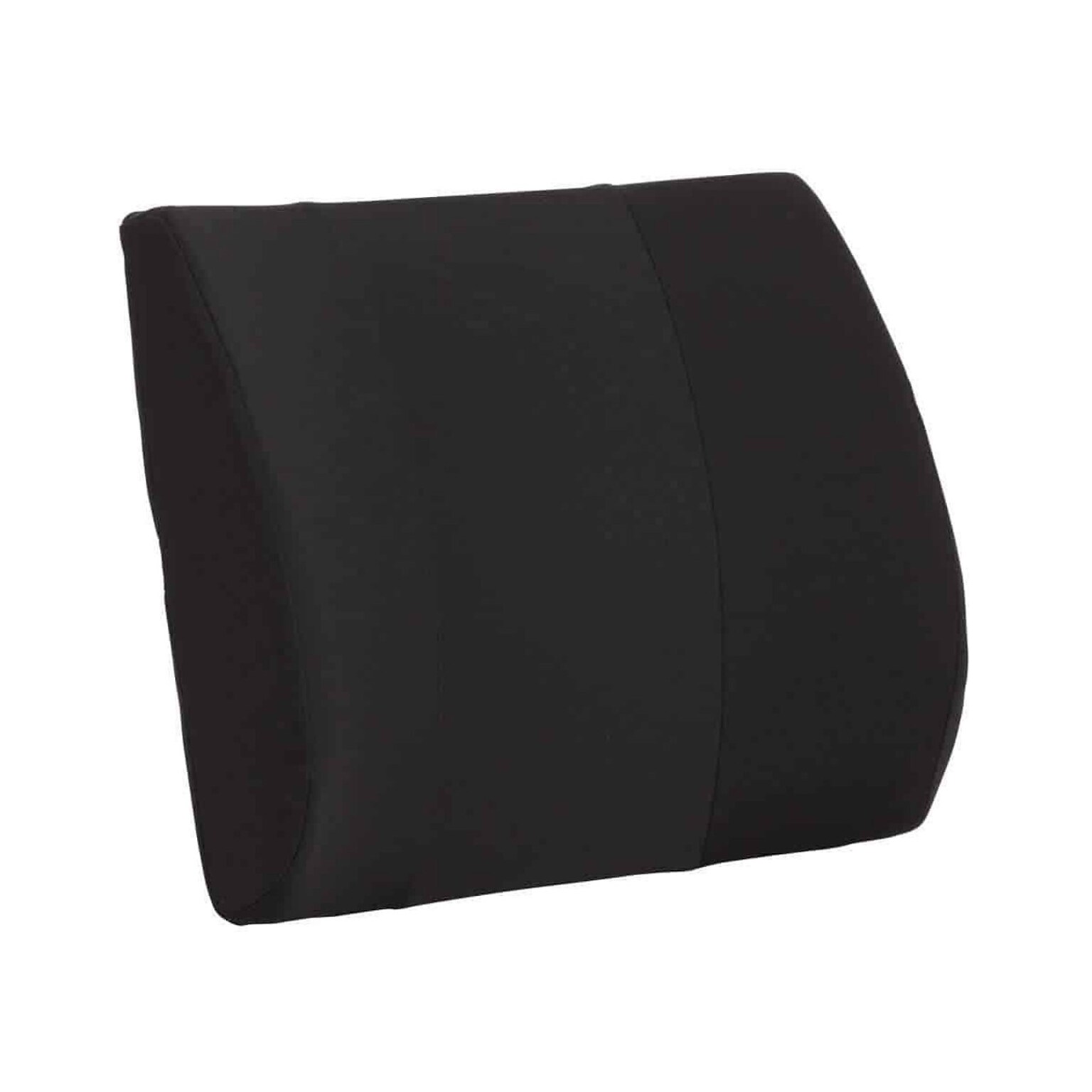 Briggs Healthcare DMI RELAX-A-BAC Polyester Lumbar Cushion, Black (555-7302-0200)