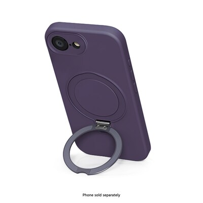 SaharaCase Venture Series Silicone Phone Case for iPhone 16e, Shock Absorbing, Shadow Purple (CP00812)