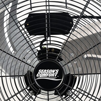 Seasons Comfort 20 Floor Fan, 3-Speed, Black (FHV20)