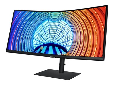 Samsung ViewFinity S6 34" Curved LED Monitor, Black (S34A654UBN)