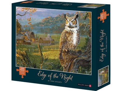 Willow Creek Edge of the Night 1000-Piece Jigsaw Puzzle (48796)