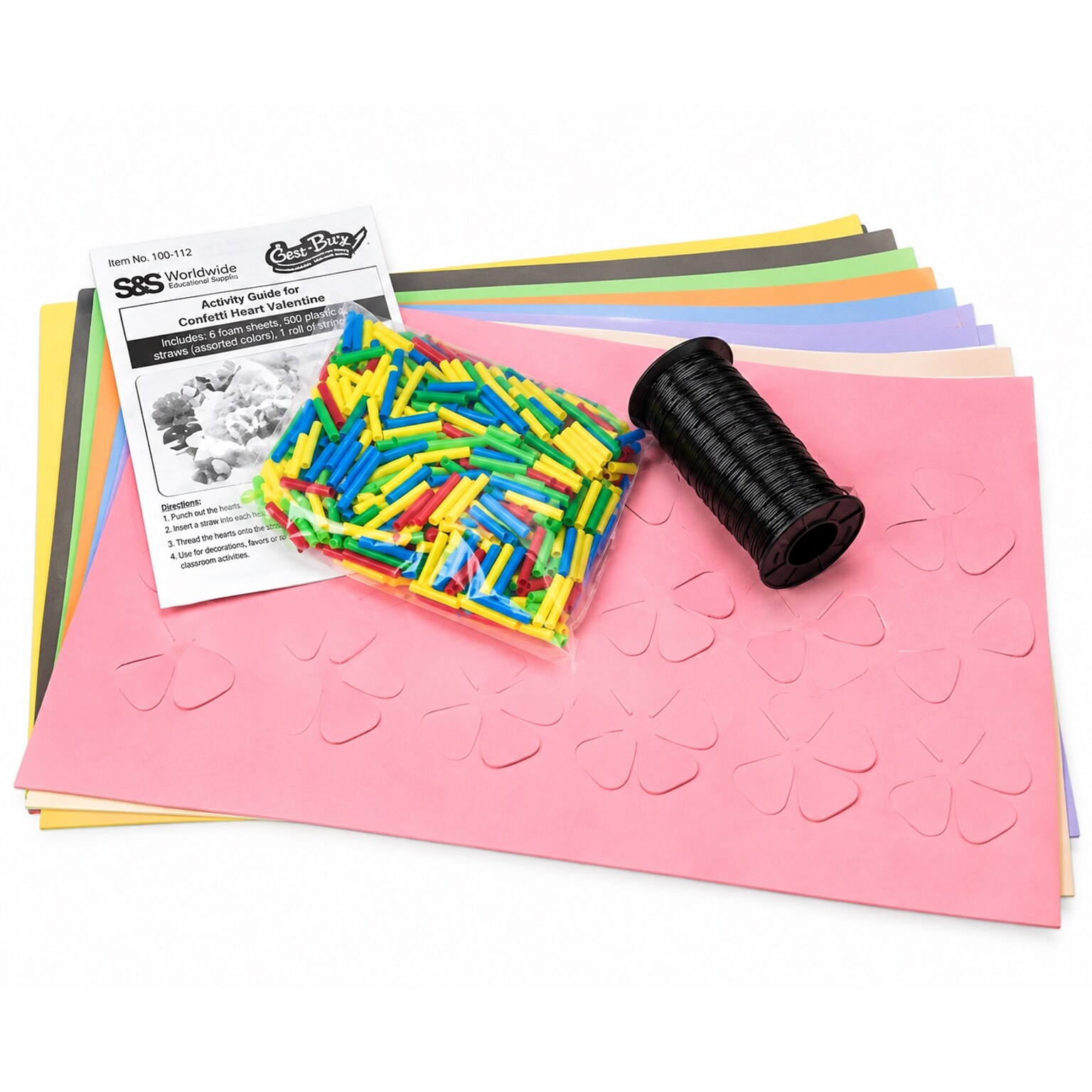 S&S Aloha Leis Craft Kit, 24/Pack (GP1173)