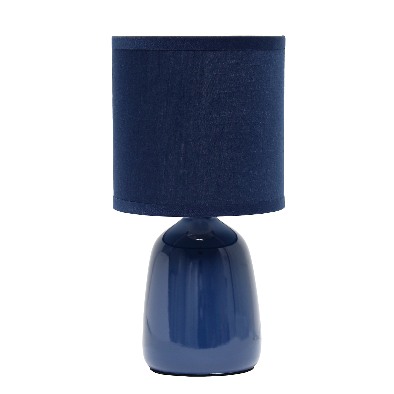 Simple Designs Table Lamp, Navy (LT1134-NAV)