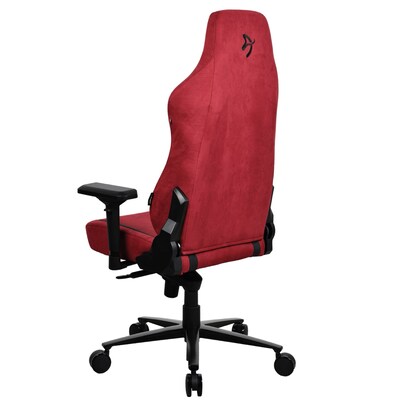 Arozzi Vernazza Supersoft Fabric Ergonomic Racing Gaming Chair, Bordeaux (VERNAZZA-SPSF-BDX)