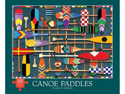 Willow Creek Canoe Paddles 1000-Piece Jigsaw Puzzle (49557)