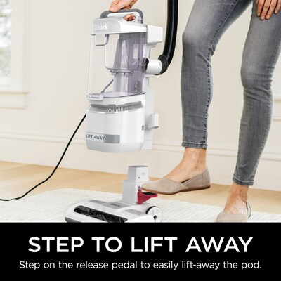 Shark Navigator LiftAway Refresh Upright Vacuum, Bagless, White (LA300)