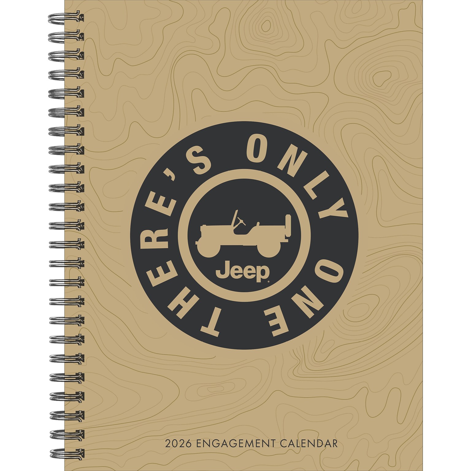 2026 Willow Creek Jeep 6.5 x 8.5 Daily & Monthly Personal Organizer (55250)