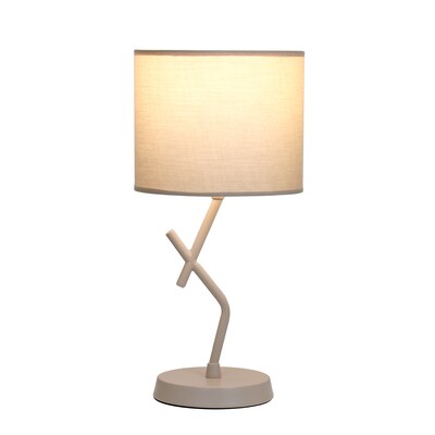 Simple Designs Abstract 17.13 LED Table Lamp, Light Beige (LT1172-LBG)