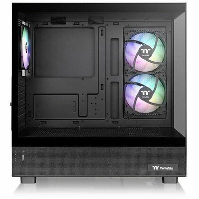 Thermaltake View 270 Plus TG ARGB ATX Mid-Tower Computer Case, Black (CA-1Y7-00M1WN-01)