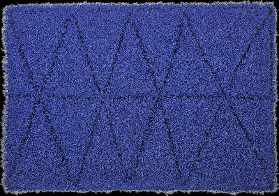 Square Lite Tile & Grout 18 x 14 Cleaning Floor Pad, Blue (SS P1420TGBV)