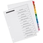 Office Essentials Table 'n Tabs Paper Dividers, Jan-Dec Tabs, Multicolor (11679)