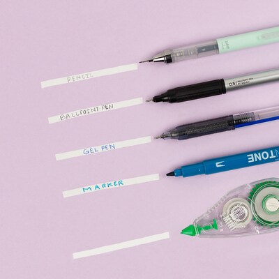 Tombow MONO Mini Correction Tape, White, 10/Pack (68722)