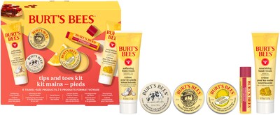 Burt's Bees Tips & Toes Kit, 6 Pieces (00912)